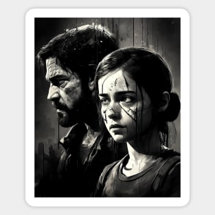 The Last of Us inspired design Sticker